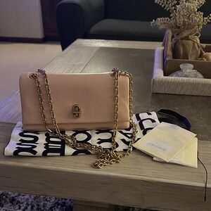 Marc jacobs dual chain mini bag .